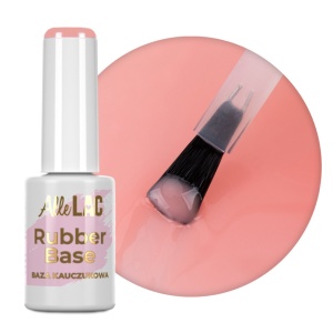 Rubber Base AlleLac Juicy Peach HEMA/Di-HEMA Free TPO free Nr 6