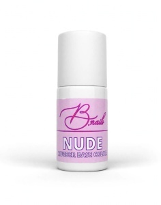Rubber base Base coat color B nails Nude - Img 3
