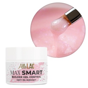 AlleLac Max Smart Builder Gel Control Glitter Ice Pink 45g - Img 6