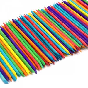 Betisoare de portocal set 100 buc - Multicolor