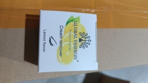 Cremă pentru îndepărtarea genelor, Cream Remover, Lemon flavor, 10 gr