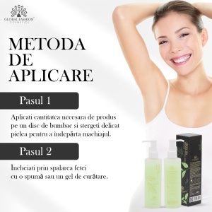 Demachiant de curățare, Green Tea Mountain Spring Makeup Remover, 200 ml - Img 2