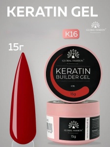Gel pentru constructia unghiilor, Keratin Builder Gel, K16