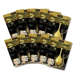 Mască de față HAOKALI Collagen Peptide Face Mask - 10 bucati - Img 2