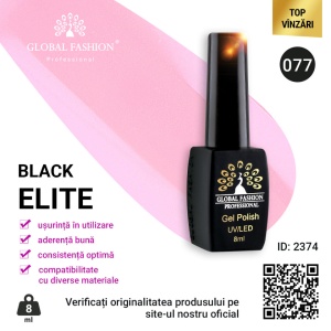 OJA SEMIPERMANENTA BLACK ELITE, GLOBAL FASHION 8 ML, 077