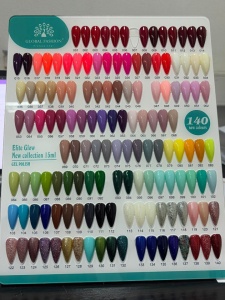 Oja semipermanentă Global Fashion, Gel polish Elite Glow 15 ml, 022 - Img 2