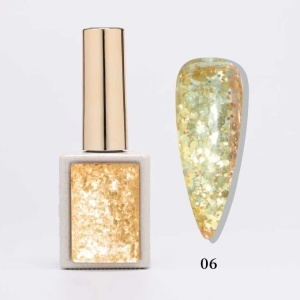 Oja Semipermanentă Golden Sand Gel polish 15 ml, 06