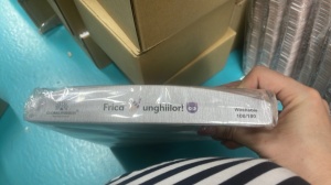 Pila de unghii , semiluna , gri, granulatie 100/180 "Frica unghiilor" - Img 2