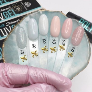 POLYGEL CONSTRUCTIE UNGHII SHIMMER 30G, 02 GLOBAL FASHION - TPO Free - Img 3