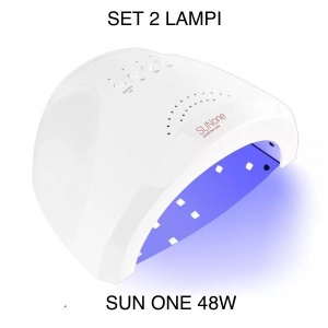 SET 2 Lampi Led / Uv Sun One Putere 24/48W - Img 4