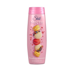 Shik Nectar Gel Dus Capsuni&macroons 400ml