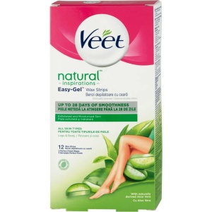 Veet Benzi Depilatoare Corp Piele Normala Aloe 12foi