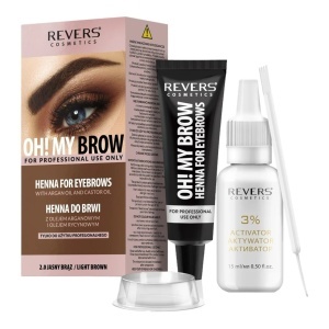 Vopsea de sprancene Henna Oh! My Brows, Revers, Maro Deschis, 2.0, 30ml - Img 6