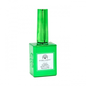 BASE COAT COLD RUBBER GLOBAL FASHION 15ML, TRANSPARENT