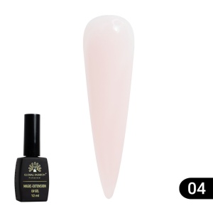GEL CONSTRUCTIE UNGHII UV MAGIC-EXTENSION 12ML - NUDE PERLAT 04 - TPO Free