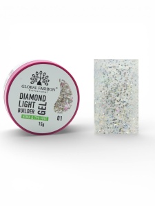 Gel de constructie Diamond Light Builder Gel 01