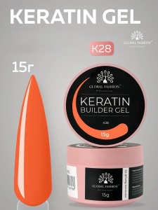 Gel pentru constructia unghiilor, Keratin Builder Gel, K28