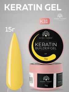 Gel pentru constructia unghiilor, Keratin Builder Gel, K31