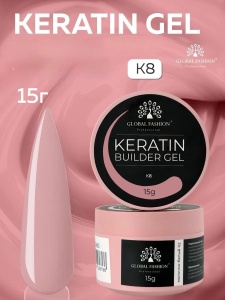 Gel pentru constructia unghiilor, Keratin Builder Gel, K8
