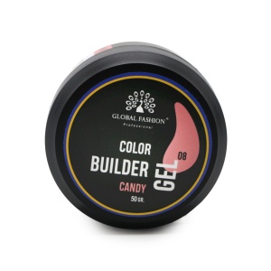 Gel pentru constructie 50 g, Color Builder Gel 08- Candy