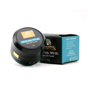 Gel pentru tipsuri Global Fashion, Solid Nail Tips Gel 15 gr(TPO FREE)