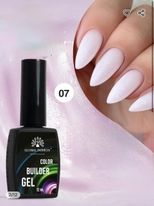 Glitter builder Gel Global Fashion color 07 - TPO Free