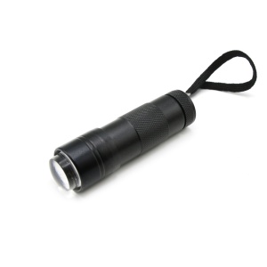 Mini Lampă lanternă cu stampila din silicon 12W, culoare neagra - Img 5