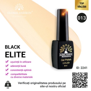 OJA SEMIPERMANENTA BLACK ELITE, GLOBAL FASHION 8 ML, 013