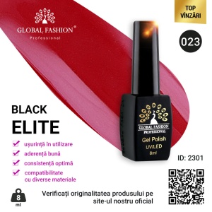 OJA SEMIPERMANENTA BLACK ELITE, GLOBAL FASHION 8 ML, 023