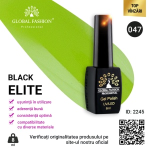 OJA SEMIPERMANENTA BLACK ELITE, GLOBAL FASHION 8 ML, 047
