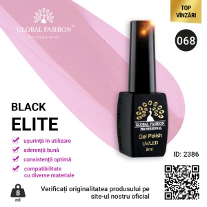 OJA SEMIPERMANENTA BLACK ELITE, GLOBAL FASHION 8 ML, 068