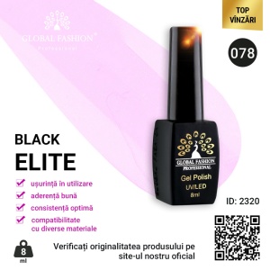 OJA SEMIPERMANENTA BLACK ELITE, GLOBAL FASHION 8 ML, 078