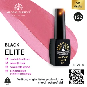 OJA SEMIPERMANENTA BLACK ELITE, GLOBAL FASHION 8 ML, 122