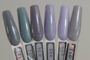 Oja semipermanentă Global Fashion, Gel polish Elite Glow 15 ml, 077 - Img 3