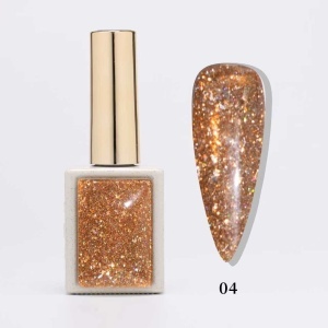 Oja Semipermanentă Golden Sand Gel polish 15 ml, 04