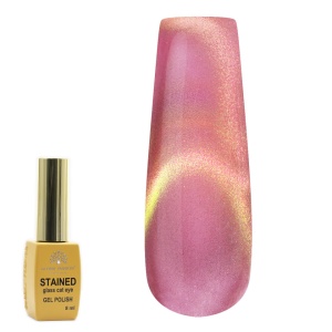 Oja Semipermanenta Vitraliu - Stained glass cat eyes , Global Fashion 8 ML, 01