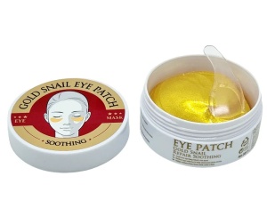 Set 60 Masti pentru Ochi, Gold Snail, cu Extract de Melc, Colagen, Hidrogel si Spirulina, eye patch - Img 5