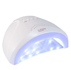 Set unghii false, Lampa LED, Model SUN ONE, 48 W, Freza electrica profesionala, 20.000 rpm, si Set 30 capete de lucru universale - Img 5