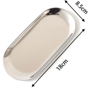 Tavita inox pentru instrumente metalice, Silver