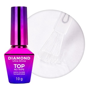 Top Coat Diamond Ultra Shine High Gloss Molly Nails - Img 3