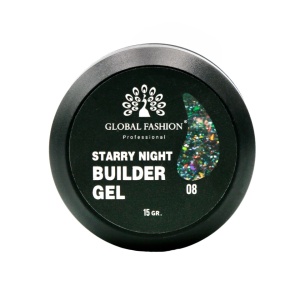 Builder Gel Starry Night Global Fashion color 08 - Img 6
