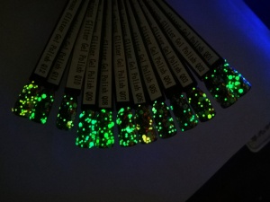 Gel color cu sclipici Luminous Glitter Gel 5 gr 01