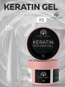 Gel pentru constructia unghiilor, Keratin Builder Gel, K1