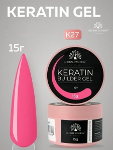 Gel pentru constructia unghiilor, Keratin Builder Gel, K27