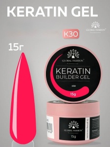 Gel pentru constructia unghiilor, Keratin Builder Gel, K30