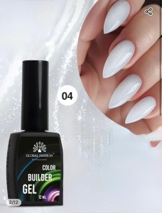 Glitter builder Gel Global Fashion color 04 - TPO Free