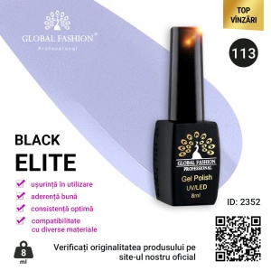 OJA SEMIPERMANENTA BLACK ELITE, GLOBAL FASHION 8 ML, 113