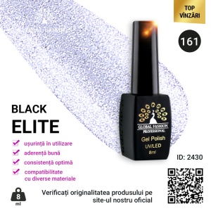 OJA SEMIPERMANENTA BLACK ELITE, GLOBAL FASHION 8 ML, 161