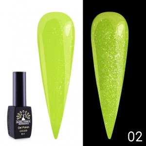 Oja semipermanenta Disco Summer 8ml, 02