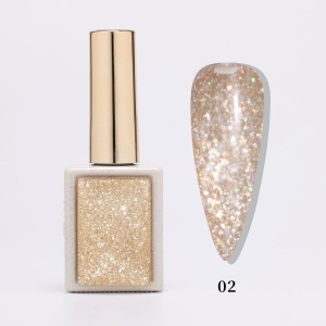 Oja Semipermanentă Golden Sand Gel polish 15 ml, 02